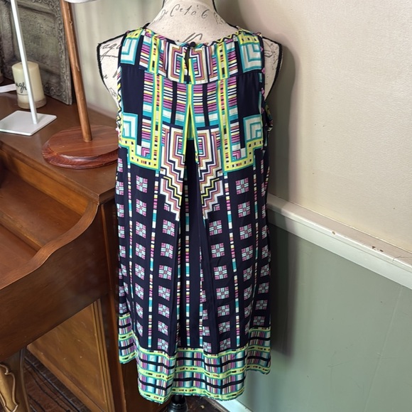 Women’s Boho Sheath Sleeveless Dress NWT 98.00 - Picture 3 of 6